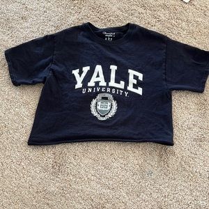 Champion cropped yale t-shirt